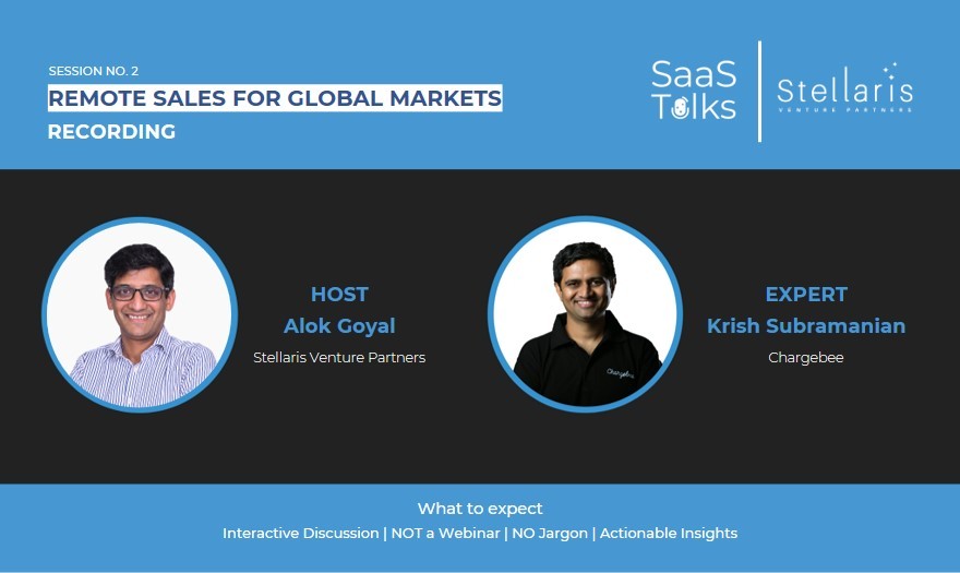 SaaS Talks #2: Remote Sales for Global Markets