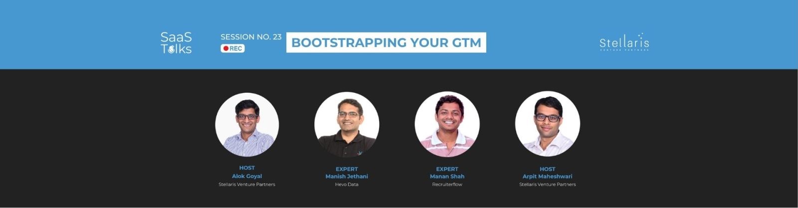 SaaS Talks #23: Bootstrapping your GTM