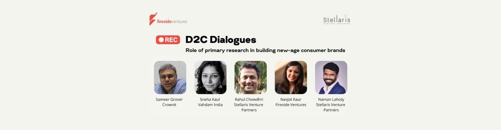 D2C Dialogues #5: Role of primary research in building consumer brands