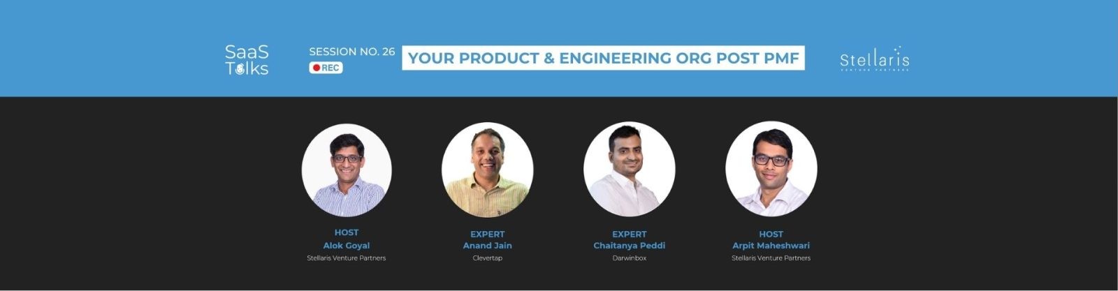 SaaS Talks #26: Your Product & Engineering Org Post PMF