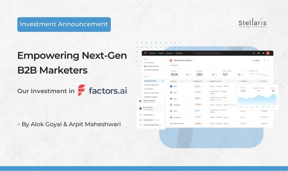 Empowering Next- Gen B2B Marketers – Announcing Our Investment in Factors.ai