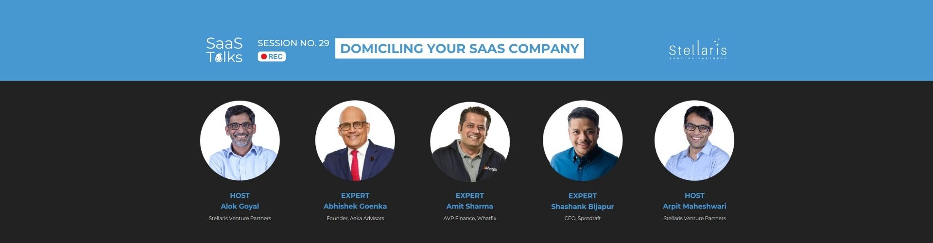 SaaS Talks #29: Domiciling your SaaS company